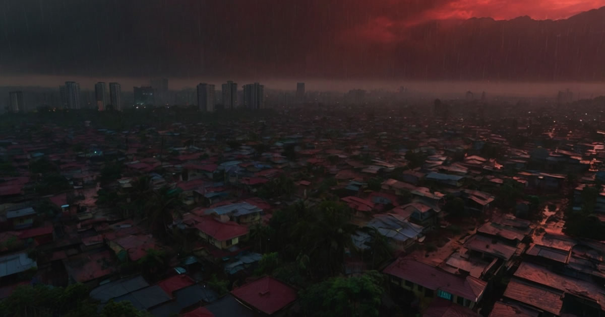 Chuva de sangue – O mistério do céu vermelho da Índia