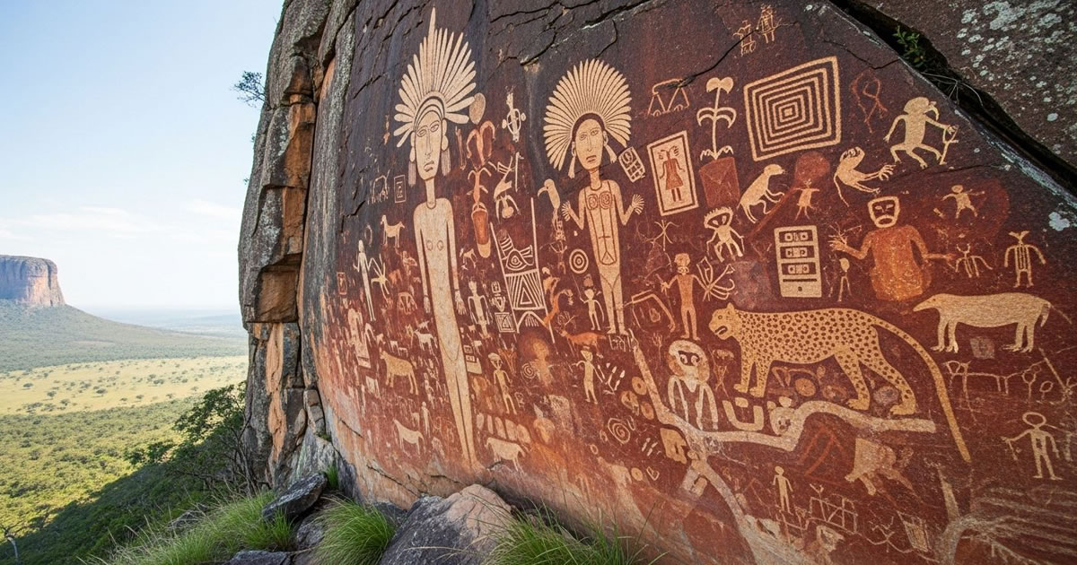 Pedra pintada (RR): O livro pré-histórico