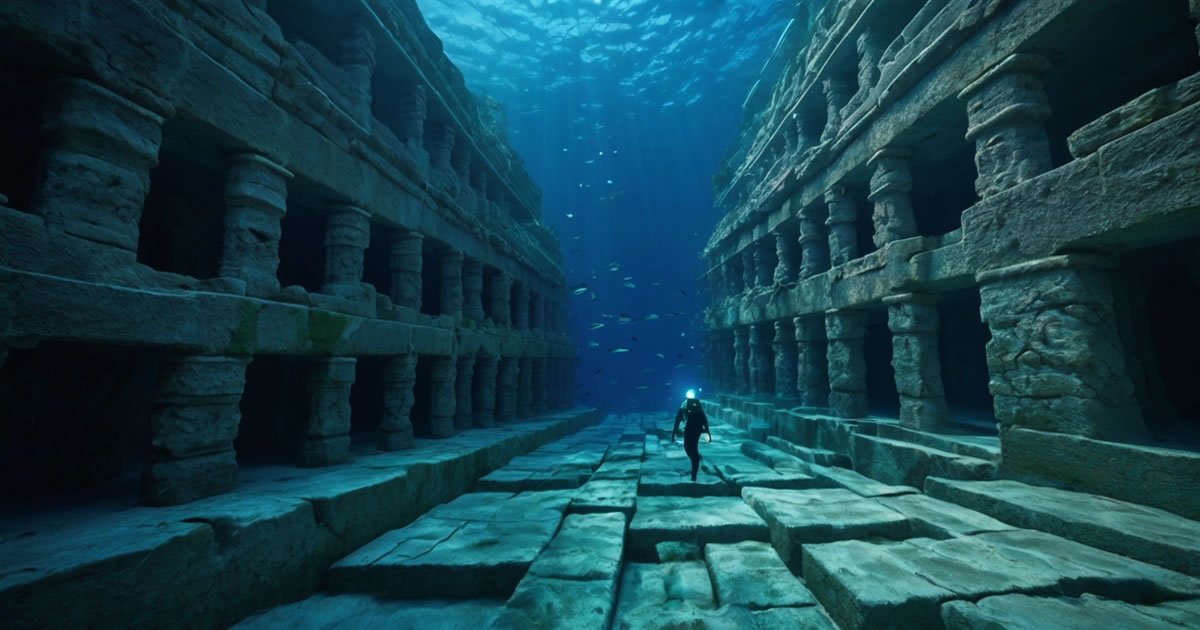 A cidade submersa de Yonaguni – O mistério sob as ondas do Japão
