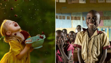 30 fotos que capturam a pureza e a curiosidade das crianças ao redor do mundo 37