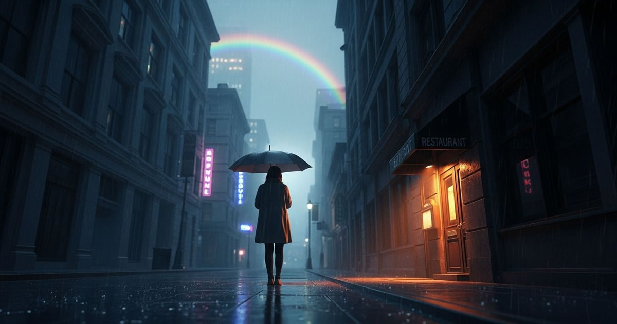 A chuva que não queria parar