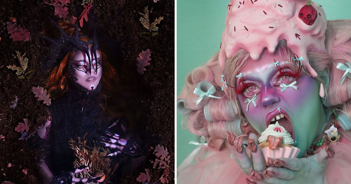 A maquiadora holandesa que transforma amigos em criaturas incríveis de Halloween (21 fotos) 32 A maquiadora holandesa que transforma amigos em criaturas incríveis de Halloween (21 fotos)