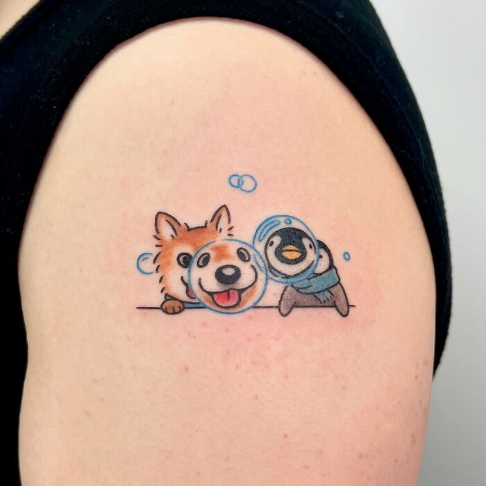 Buoy: o tatuador de Seul que transforma doodles em arte cheia de charme (32 fotos) 10