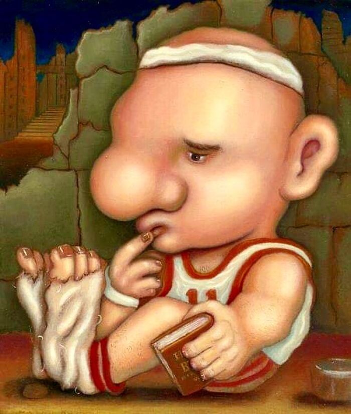 Cabezones y Narizones: o mundo surreal e encantador de JC Bravo (25 fotos) 3