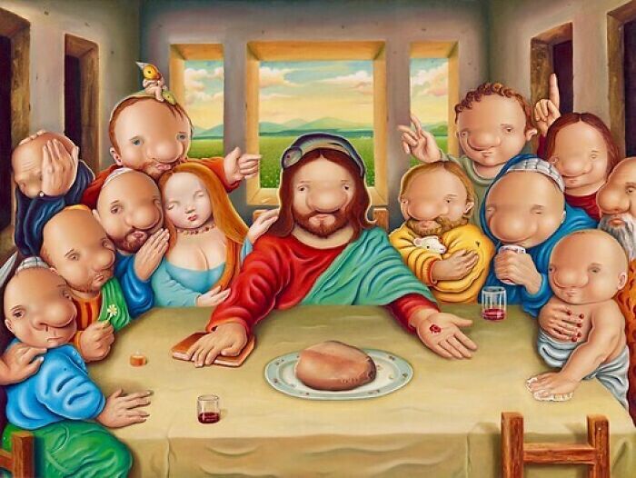 Cabezones y Narizones: o mundo surreal e encantador de JC Bravo (25 fotos) 8