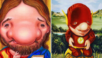 Cabezones y Narizones: o mundo surreal e encantador de JC Bravo (25 fotos) 5