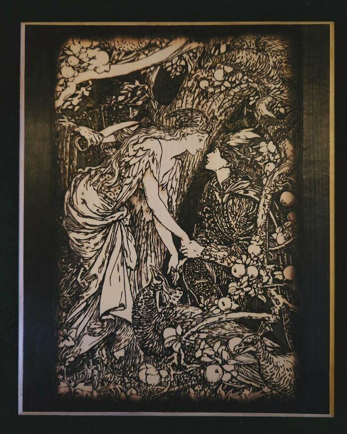 Kat Slota: A artista canadense que transforma madeira e fogo em poesia visual (32 fotos) 15