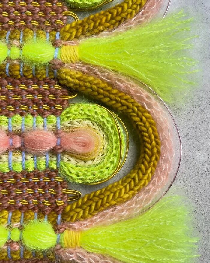 Michelle Robinson: quando o fio vira poesia visual