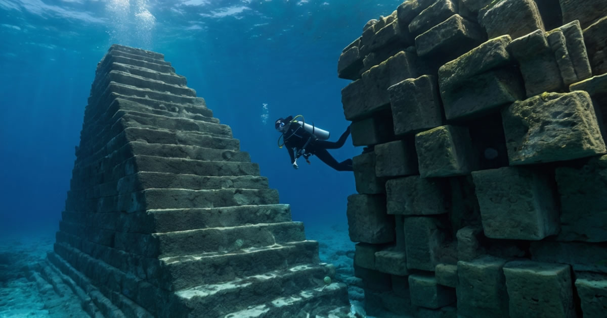 A estrutura de Yonaguni, o Stonehenge submerso