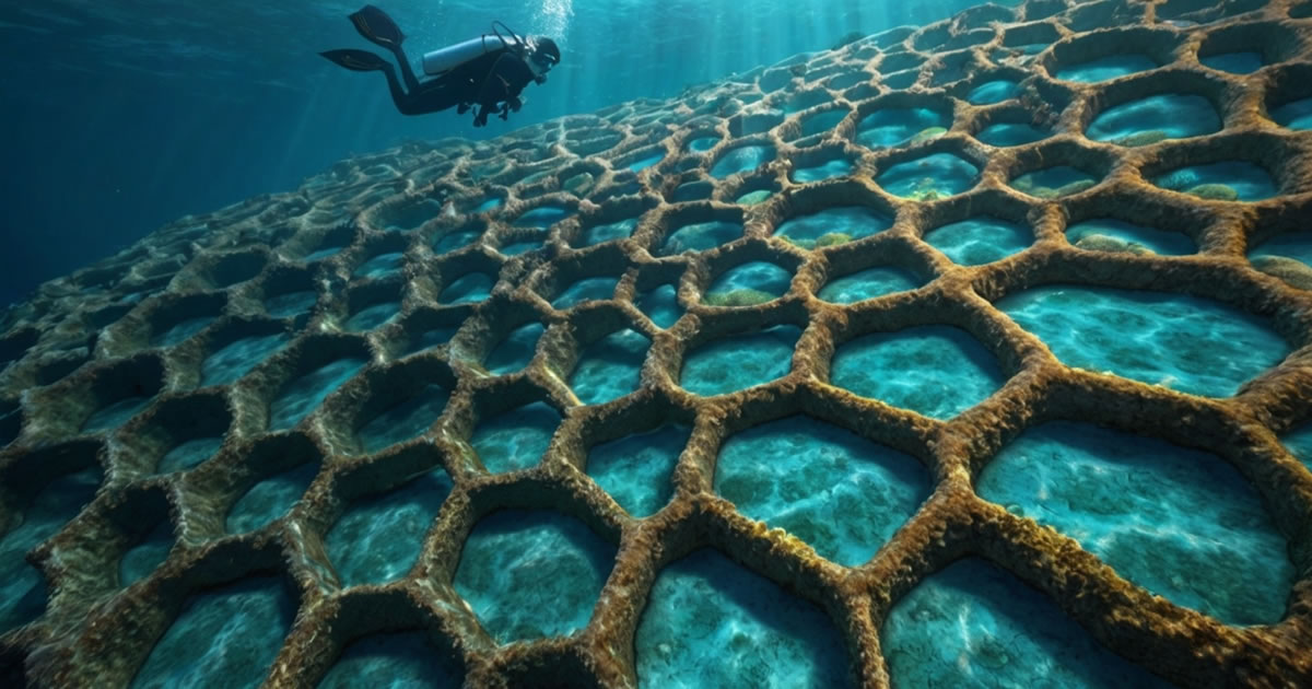 As estruturas Hexagonais de Mauritia