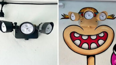 O artista que vê monstros no bueiro: A criatividade surpreendente de Tom Bob nas ruas (25 fotos) 5