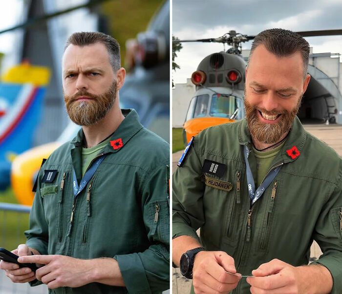 O fotógrafo que transforma estranhos em sorrisos: o ucraniano que revela o lado humano por trás das fardas (42 fotos) 3