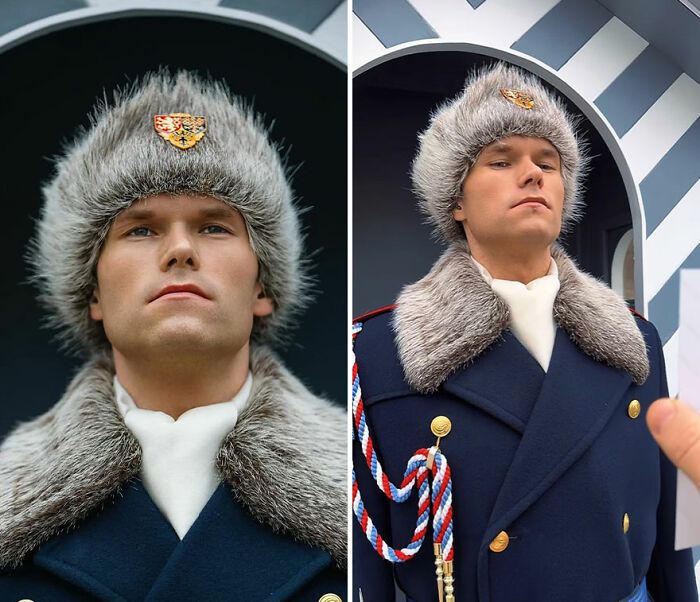 O fotógrafo que transforma estranhos em sorrisos: o ucraniano que revela o lado humano por trás das fardas (42 fotos) 10