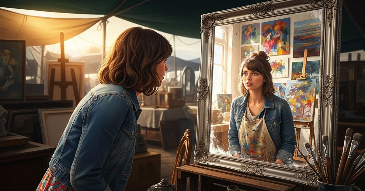 O reflexo que não era o seu