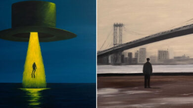 Zhiyong Jing: o artista chinês que transforma sonhos e lembranças em pintura surreal (30 fotos) 8