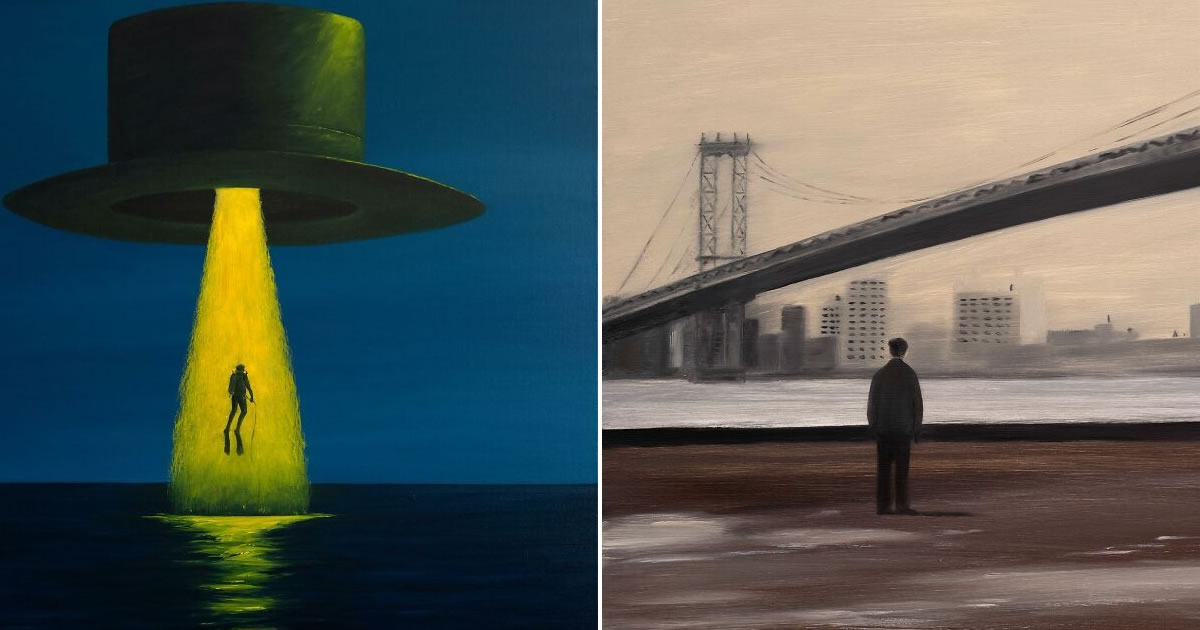 Zhiyong Jing: o artista chinês que transforma sonhos e lembranças em pintura surreal (30 fotos)