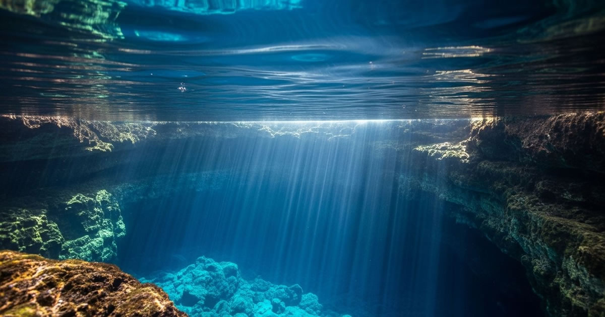 Lagoa Misteriosa: O azul que parece sem fundo