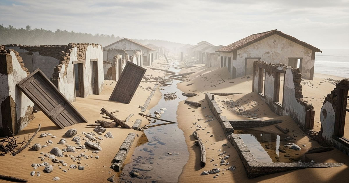 Ararapira (PR/SP) — A cidade engolida pelo mar