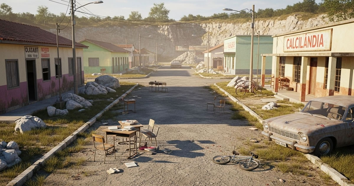 Calcilândia (GO) — A cidade criada pela mineração que sumiu sem aviso