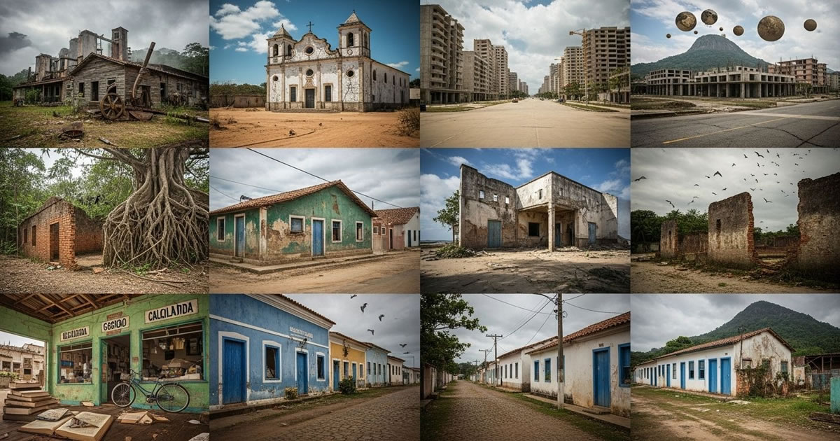 10 cidades brasileiras com histórias tão bizarras que parecem ficção
