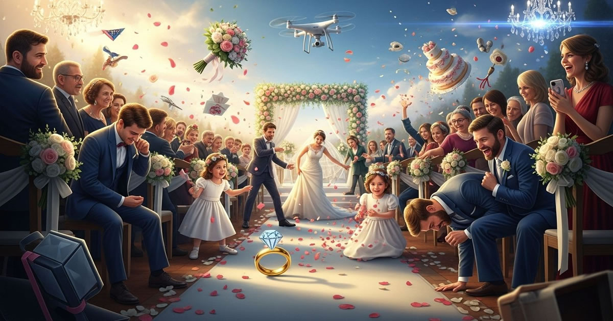 25 histórias de amor e caos que explodiram diante do altar