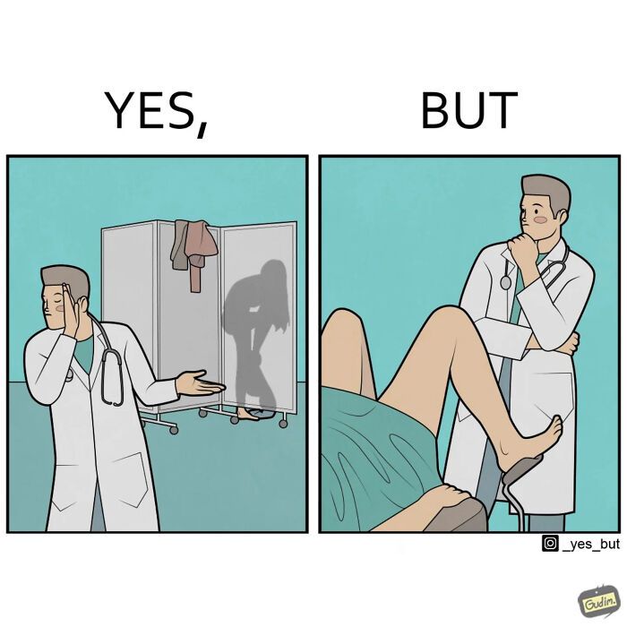 33 melhores quadrinhos “Yes, But” de Anton Gudim: Humor minimalista sobre as contradições da vida real 6