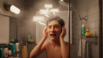 52 respostas perfeitas que só aparecem na sua cabeça três horas depois da conversa (Sim, no banho) 9