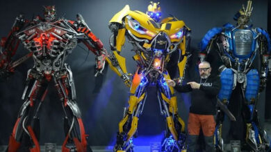 A fábrica de robôs: O museu polonês que transforma sucata em arte e ficção científica (13 fotos) 9