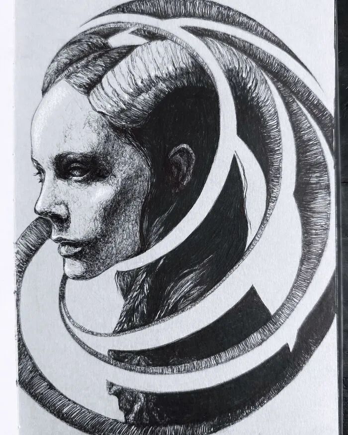 Entre o belo e o sombrio: A artista que transforma o medo em arte hipnotizante (34 fotos) 4