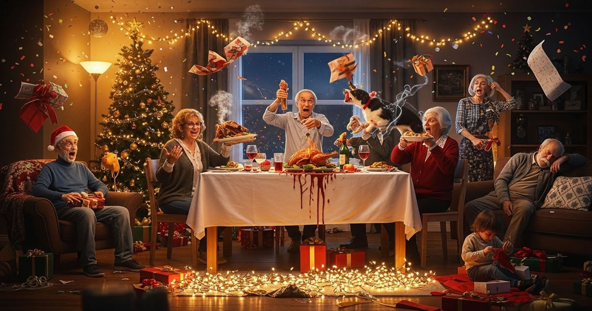Essas 18 histórias de Natal tão desastrosas que parecem roteiro de comédia