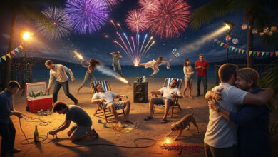 Essas 72 situações caóticas no Ano-Novo vão fazer sua ceia de natal parecer um retiro espiritual 7