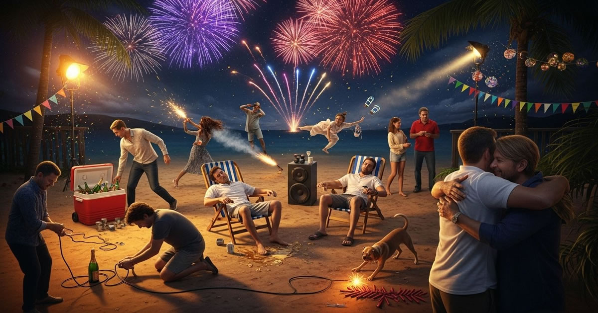 Essas 72 situações caóticas no Ano-Novo vão fazer sua ceia de natal parecer um retiro espiritual