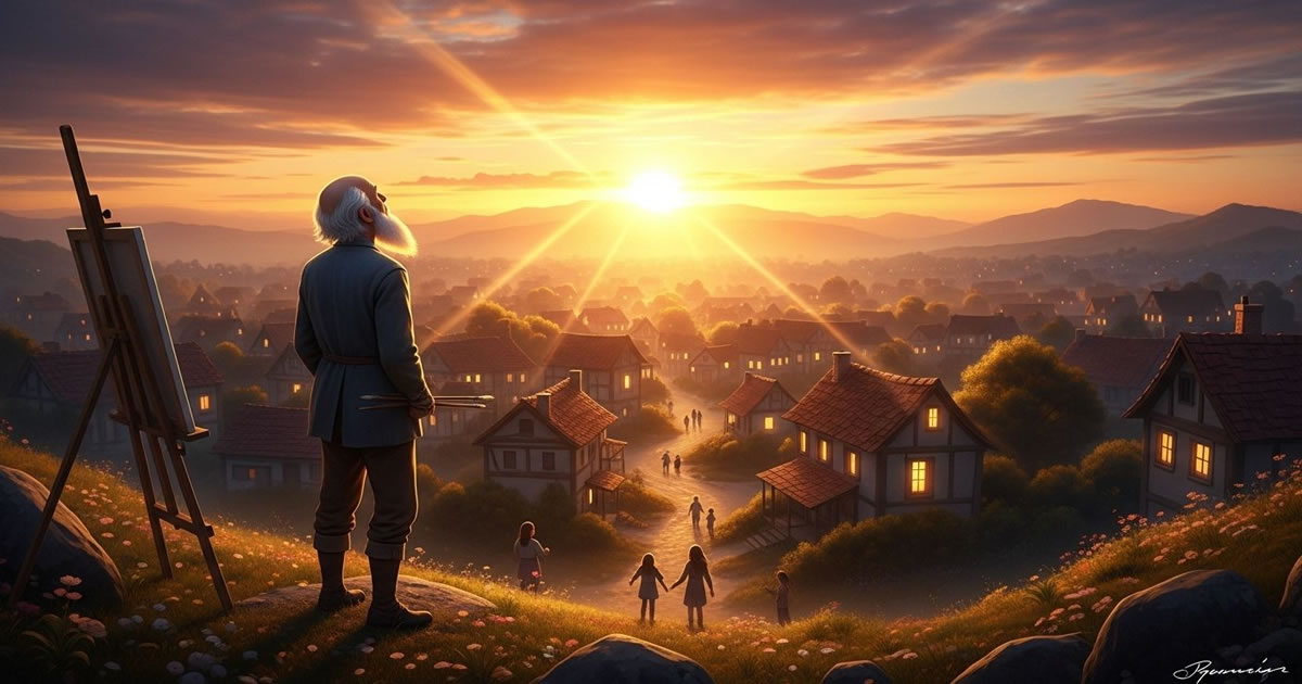 O amanhecer que nunca acabou