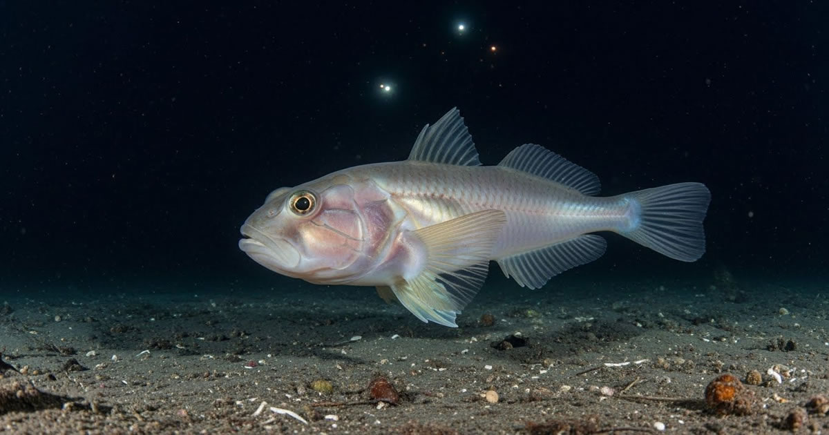 O peixe que vive onde o oceano acaba