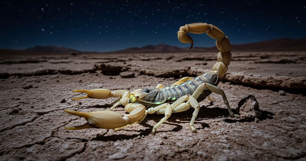 O escorpião que ignora o deserto absoluto