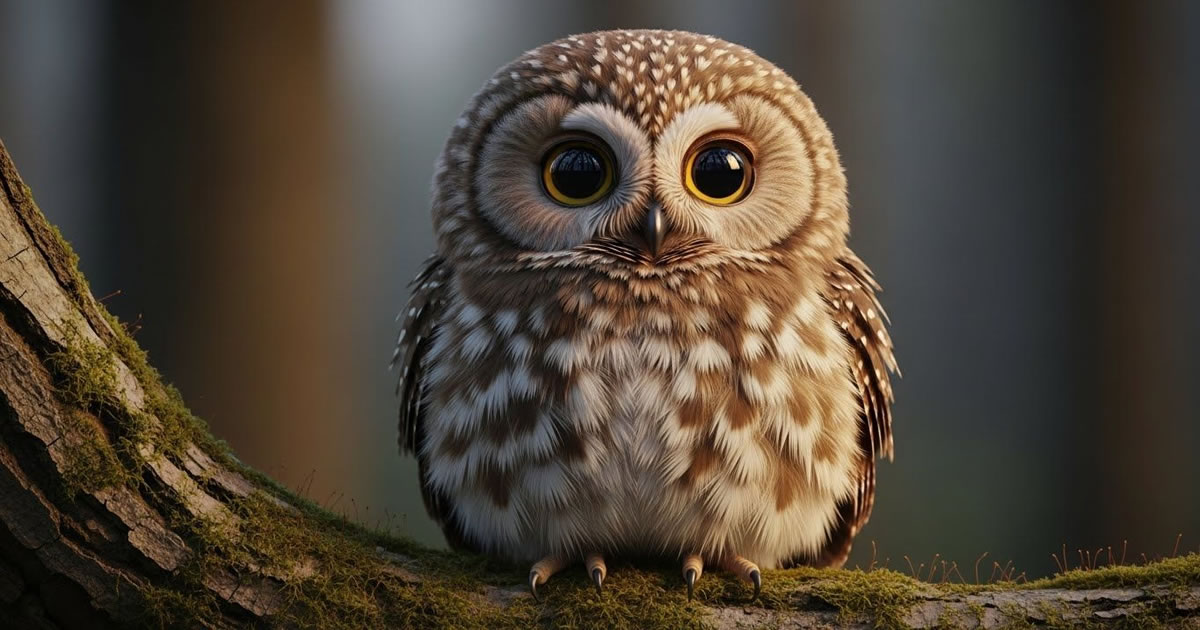 Corujinha-do-mato. O pelúcia silencioso da noite