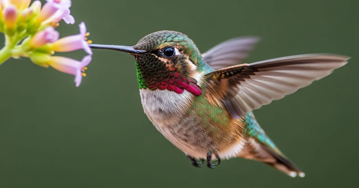 Beija-flor-abelha. O menor pelúcia do mundo