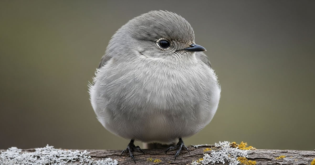 Ave-de-pluma-redonda. O mistério que desafia explicações