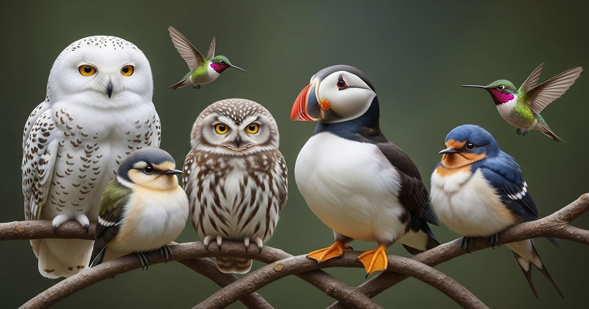 10 aves tão fofas e únicas que parecem brinquedos de pelúcia