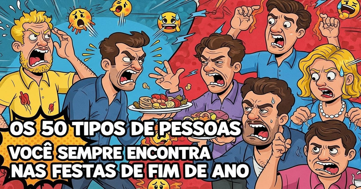 50 tipos de pessoas que você sempre vai encontrar em qualquer festa de fim de ano (e como lidar com elas)