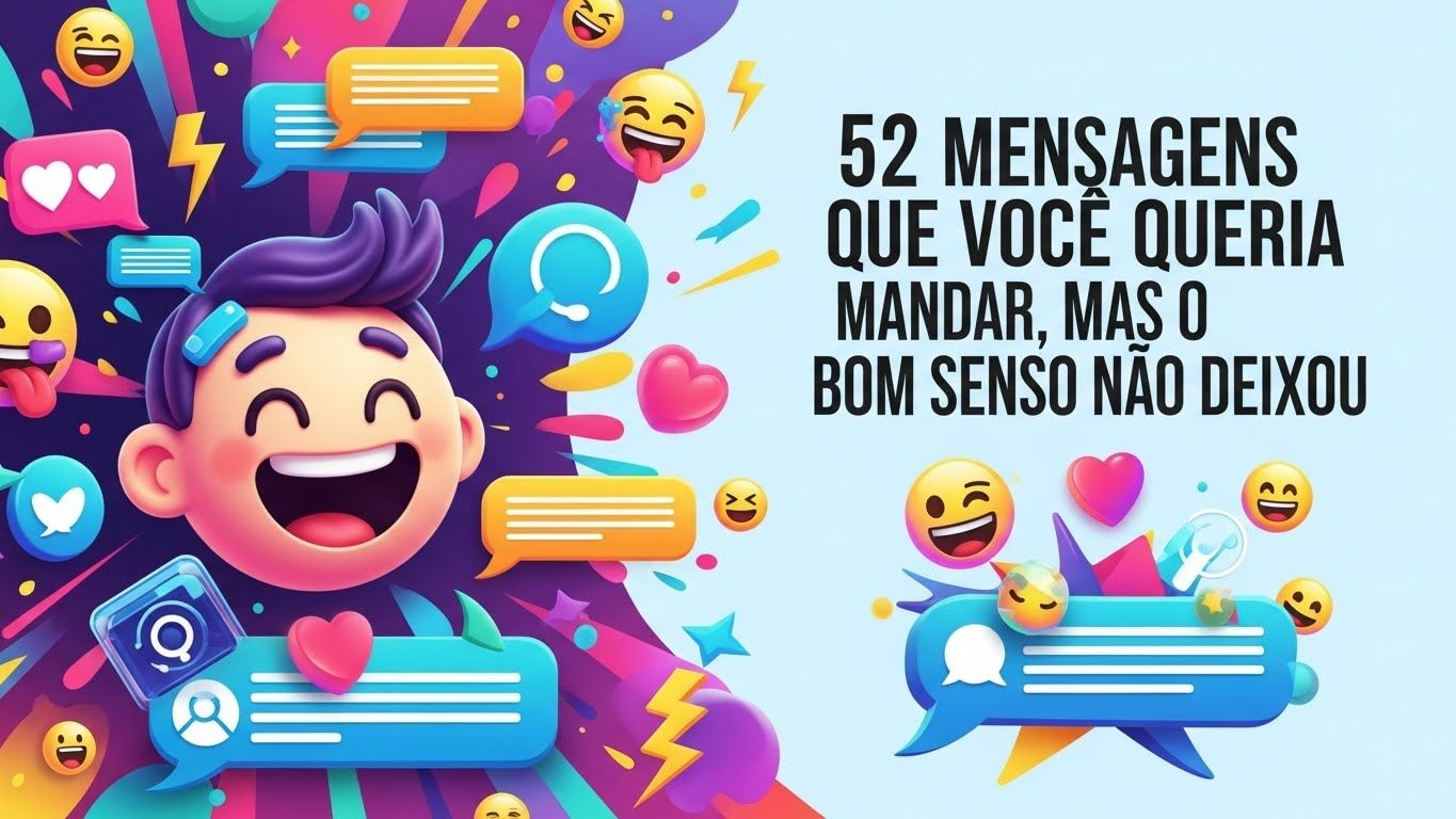 52 mensagens que você queria mandar, mas o bom senso não deixou