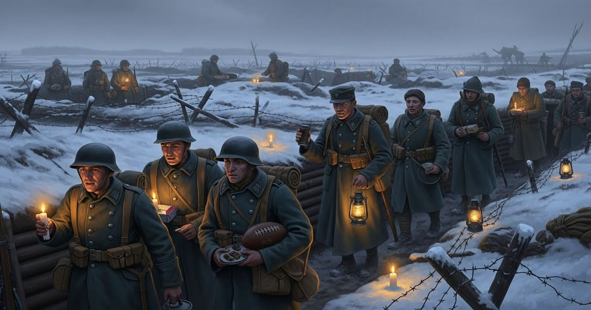  O “milagre de Natal” de 1914