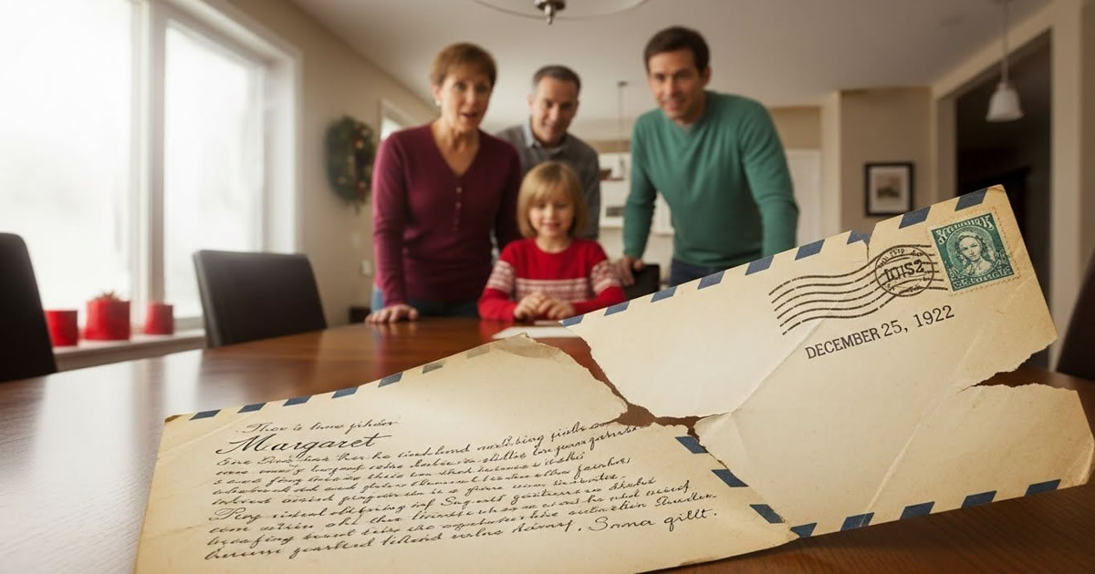 A carta de 1922 que chegou 90 anos depois