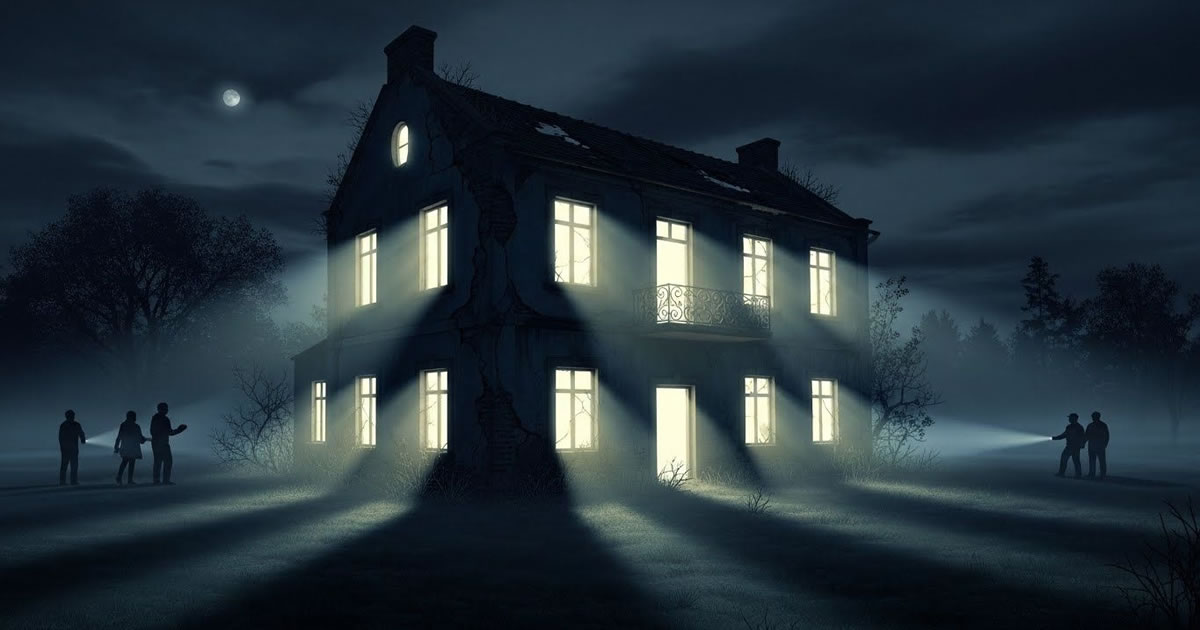 A casa que acendeu sozinha após três dias no escuro