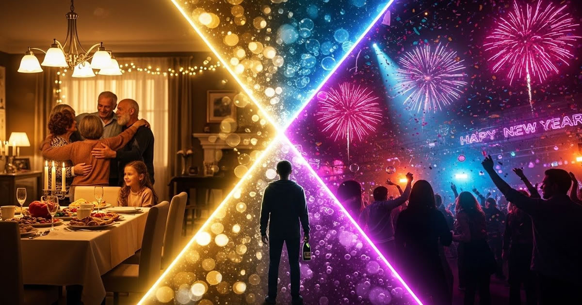 Dilema da virada: Qual tipo de réveillon vai render menos vergonha (ou mais memórias)?