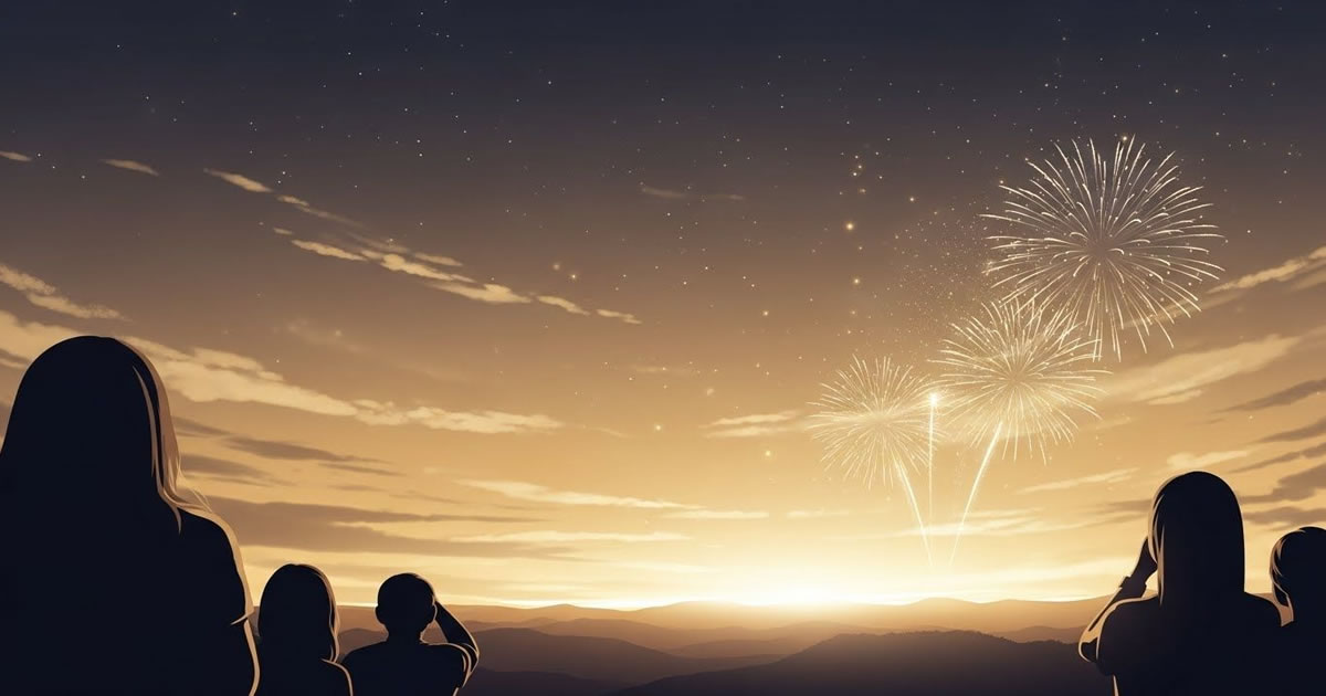 Réveillon. Um convite para recomeçar com esperança