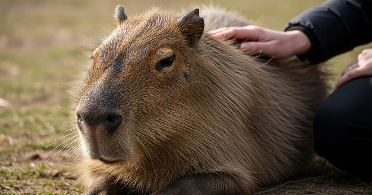 Capivaras. A tranquilidade que conquista qualquer um