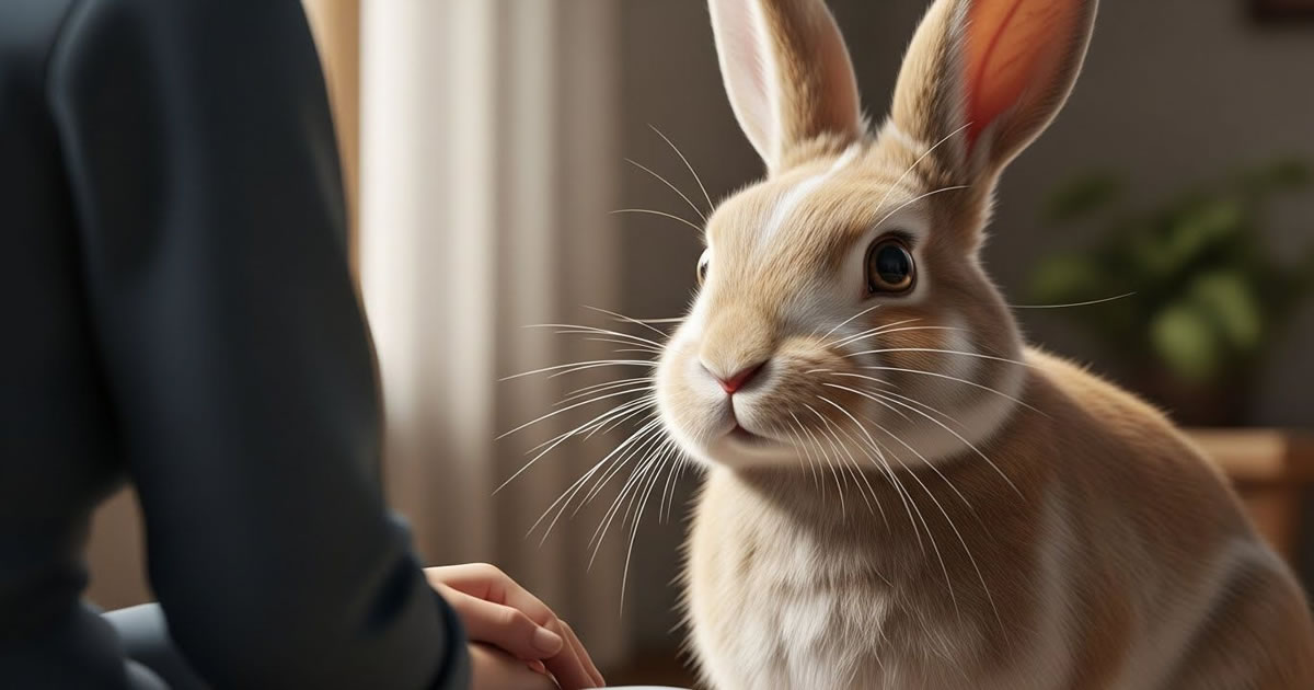 Coelhos. A docilidade que aprendeu a confiar