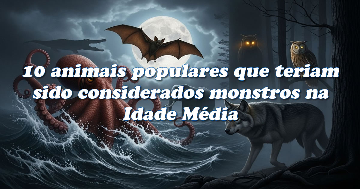 10 animais populares que teriam sido considerados monstros na Idade Média