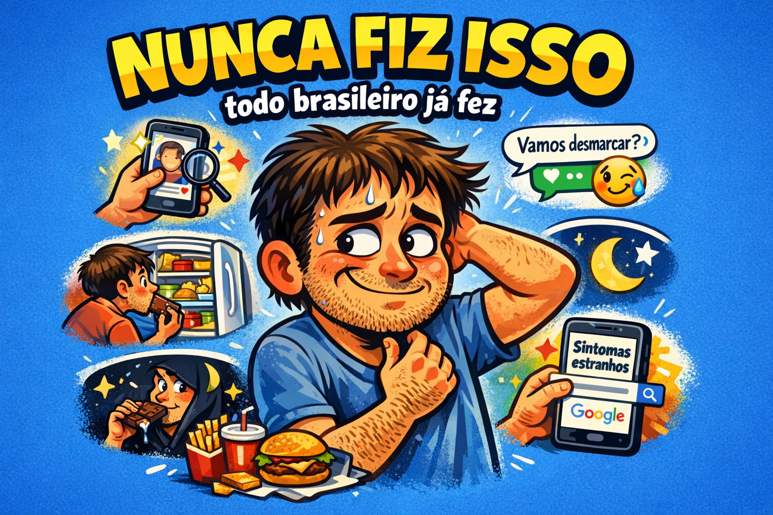 125 coisas que todo brasileiro faz escondido, mas finge que nunca fez